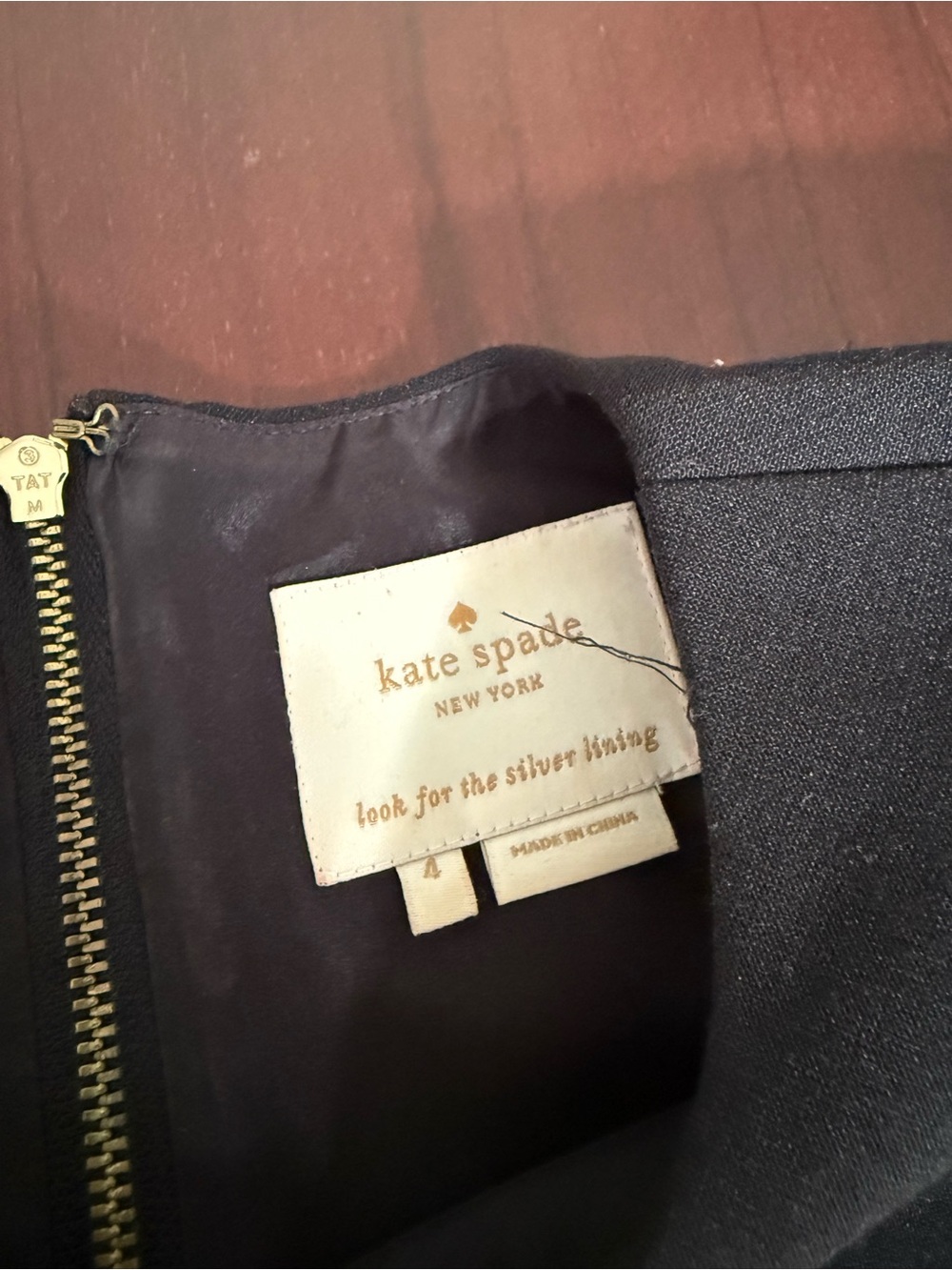 Kate Spade Classic Black Bow-Accent Sleeveless A-Line Dress - Picture 7 of 11